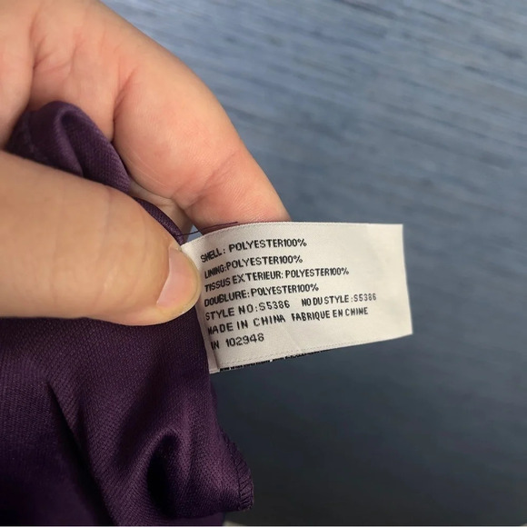 TULLE Blue Polka‎ Dot Skirt Sash Knee Length Sz Large Tie - Picture 8 of 9